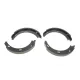 Колодки ручника BOSCH 0 986 487 582 для Mercedes-Benz C-Class W202/W203, A-Class W168/W169 164x20 мм