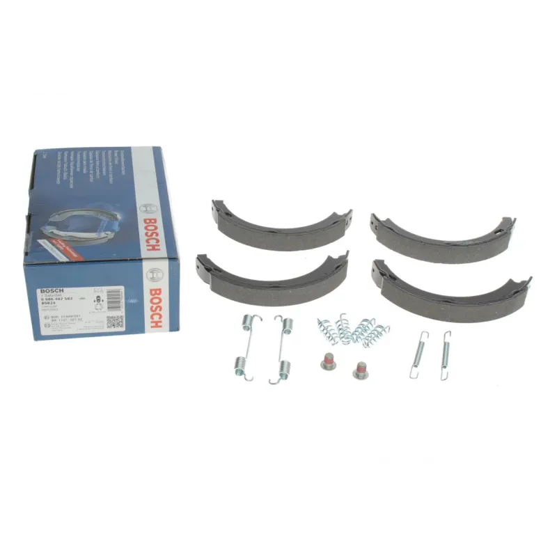Колодки ручника BOSCH 0 986 487 582 для Mercedes-Benz C-Class W202/W203, A-Class W168/W169 164x20 мм