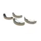 Колодки гальмівні задні BOSCH 0 986 487 627 для Renault Clio II/IV/Symbol 98- (барабанні) 203.2x39 мм