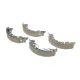 Колодки гальмівні задні BOSCH 0 986 487 702 для Opel Corsa 06-/Fiat Punto 99- (барабанні) 203.2x38 мм