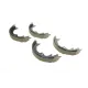 Колодки ручника BOSCH 0 986 487 727 для Toyota Land Cruiser 90/95 (215x45 мм)