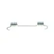 Колодки ручника BOSCH 0 986 487 752 для Mercedes-Benz E-Class W212, B-Class W245, 180x25 мм