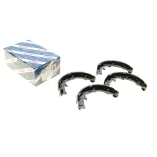 Колодки ручника BOSCH 0 986 487 766 для Peugeot 4008, Mitsubishi Outlander 2006-, 167x32 мм