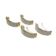 Колодки гальмівні задні BOSCH 0 986 487 852 для Mercedes-Benz A-Class W168 1997-2004 (барабанні, 180x41.5 мм)
