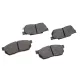 Колодки гальмівні передні BOSCH 0 986 490 440 для Honda Civic, Jazz, Prelude 1983-2008