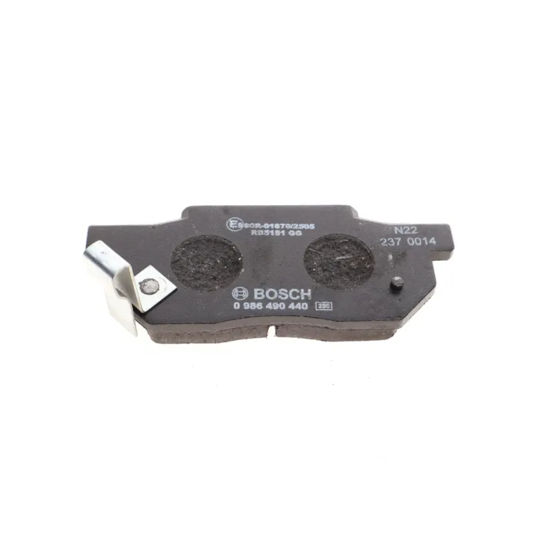 Колодки гальмівні передні BOSCH 0 986 490 440 для Honda Civic, Jazz, Prelude 1983-2008