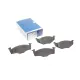 Колодки гальмівні передні BOSCH 0 986 494 005 для Seat Arosa, Skoda Fabia, VW Polo