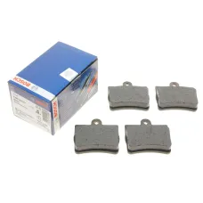 Колодки гальмівні задні BOSCH 0 986 494 017 для Mercedes-Benz C-Class W202 1993-2000 (63.4x63.6x15.5 мм)