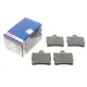 Колодки гальмівні задні BOSCH 0 986 494 017 для Mercedes-Benz C-Class W202 1993-2000 (63.4x63.6x15.5 мм)
