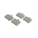 Колодки гальмівні задні BOSCH 0 986 494 017 для Mercedes-Benz C-Class W202 1993-2000 (63.4x63.6x15.5 мм)