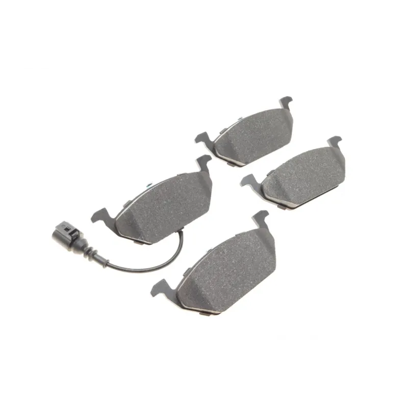 Комплект передніх гальмівних колодок BOSCH 0 986 494 019 для Audi A3, Skoda Octavia, VW Golf (+датчик) 146x54.7x19.5 мм