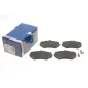 Колодки гальмівні передні BOSCH 0 986 494 021 для Audi A4 B5, VW Passat B5 1994-2001, 19.5 мм