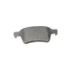 Комплект задніх гальмівних колодок BOSCH 0 986 494 032 для Ford Transit/Tourneo Connect 2002-, 15.5 мм