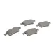Комплект задніх гальмівних колодок BOSCH 0 986 494 032 для Ford Transit/Tourneo Connect 2002-, 15.5 мм