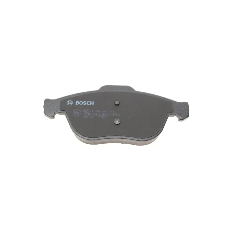 Колодки гальмівні передні BOSCH 0 986 494 033 для Renault Laguna II 2001-2007, 155.2x68.3 мм