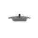 Колодки гальмівні передні BOSCH 0 986 494 033 для Renault Laguna II 2001-2007, 155.2x68.3 мм