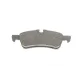Колодки гальмівні задні BOSCH 0 986 494 063 для Mini One/Cooper R50/R53 2001-2006, 123.2x43.8 мм