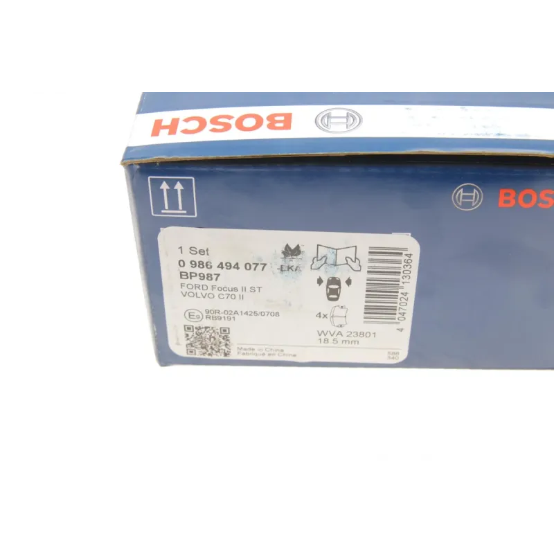 Колодки гальмівні (передні) Ford Focus/Mazda 3/Volvo C30/C70/S40/V50/Opel Vectra C 05-14/V40 12-