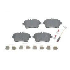 Колодки гальмівні передні BOSCH 0 986 494 087 для Mercedes-Benz A-Class (W169) 2004-2012, B-Class (W245) 2005-2011, 116.4x63.7x18.6 мм