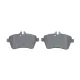 Колодки гальмівні передні BOSCH 0 986 494 087 для Mercedes-Benz A-Class (W169) 2004-2012, B-Class (W245) 2005-2011, 116.4x63.7x18.6 мм