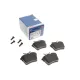 Колодки гальмівні задні BOSCH 0 986 494 095 для Citroen C5 III, Peugeot 407, 607