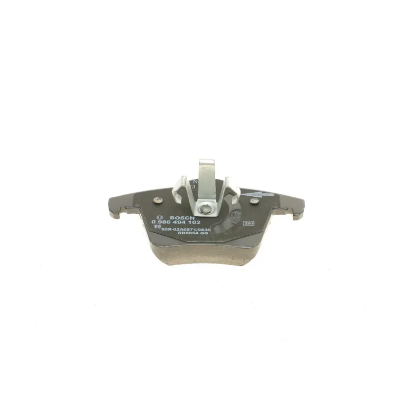 Колодки гальмівні задні BOSCH 0 986 494 102 для Volvo XC90 I 2002-2015, 123.2x63.5 мм