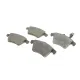 Комплект передніх гальмівних колодок BOSCH 0 986 494 107 для VW Multivan T5 T6, 155x72.9 мм