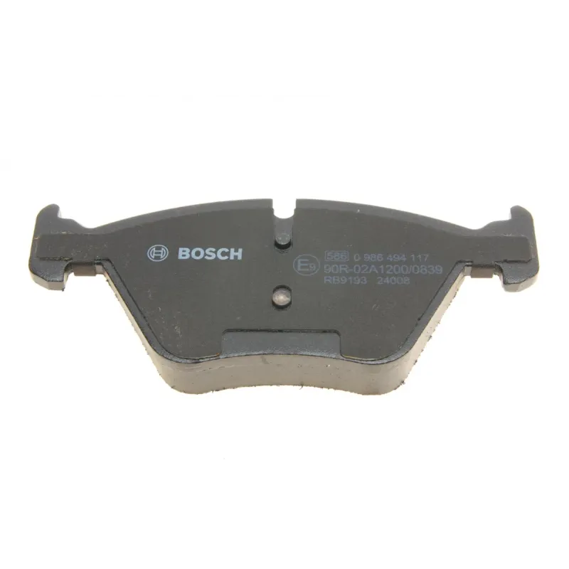 Колодки гальмівні передні BOSCH 0 986 494 117 для BMW 1 (E81/E87) 04-12, 3 (E90-E93) 05-13, X1 (E84) 11-15