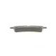 Колодки гальмівні задні Bosch 0 986 494 122 для Mercedes-Benz Sprinter 509-519 CDI, VW Crafter 50 (2006-), 79x165x20.5 мм