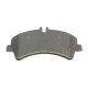 Колодки гальмівні задні Bosch 0 986 494 122 для Mercedes-Benz Sprinter 509-519 CDI, VW Crafter 50 (2006-), 79x165x20.5 мм