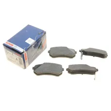 Колодки гальмівні задні BOSCH 0 986 494 145 для Hyundai i10 (PA) 2008-2016, Kia Picanto (BA) 2004-2011, 92.6x41x14.5 мм