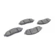 Колодки гальмівні передні BOSCH 0 986 494 151 для Nissan NP300 Navara D40, Pathfinder R51 2005- 163.9x53.8 мм