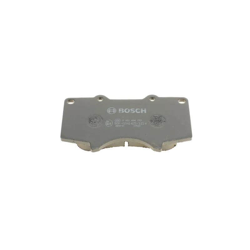 Колодки гальмівні передні BOSCH 0 986 494 153 для Toyota Land Cruiser Prado, Hilux, Lexus GX
