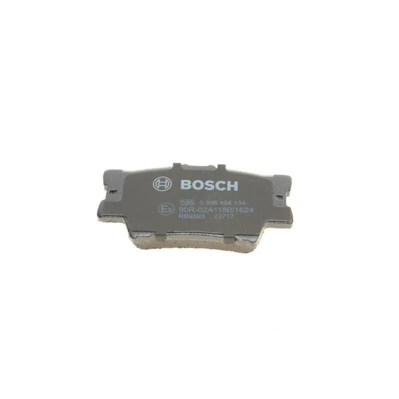 Колодки гальмівні задні BOSCH 0 986 494 154 для Toyota Camry/RAV4 IV 2012-2018, Lexus ES 2006-2018