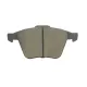 Колодки гальмівні передні BOSCH 0 986 494 159 для Volvo XC90 2002-2014, 155.1x74.1 мм