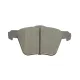 Колодки гальмівні передні BOSCH 0 986 494 159 для Volvo XC90 2002-2014, 155.1x74.1 мм