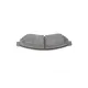 Колодки гальмівні задні BOSCH 0 986 494 172 для Chevrolet Epica/Evanda 2002- 121x37.3x14.8 мм