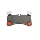Колодки гальмівні задні BOSCH 0 986 494 205 для Audi Q7, Porsche Cayenne, VW Touareg 2004-2015, 77.3x132.4x15.3 мм