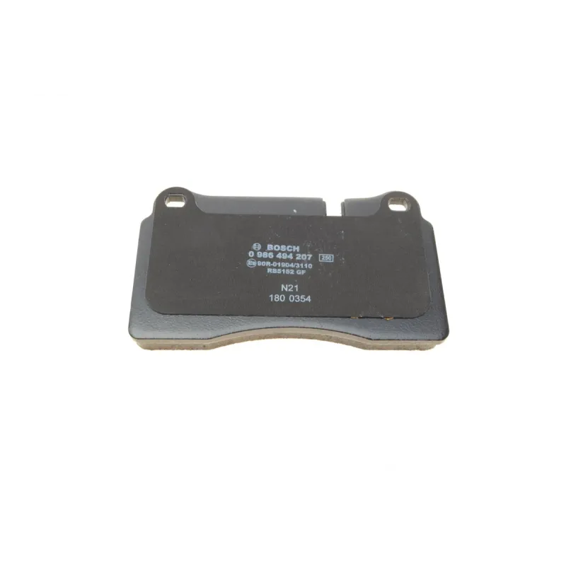 Колодки гальмівні передні BOSCH 0 986 494 207 для VW Touareg, Audi TT, SEAT Leon 2002-2010 77.4x131.6 мм