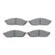 Колодки гальмівні передні BOSCH 0 986 494 208 для Honda Civic 1979-1983, Suzuki Alto 1986-1988