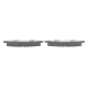 Колодки гальмівні передні BOSCH 0 986 494 208 для Honda Civic 1979-1983, Suzuki Alto 1986-1988