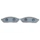 Колодки гальмівні передні BOSCH 0 986 494 208 для Honda Civic 1979-1983, Suzuki Alto 1986-1988
