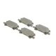 Колодки гальмівні задні BOSCH 0 986 494 224 для Lexus RX 2003-2008, Toyota Highlander 2000-2007