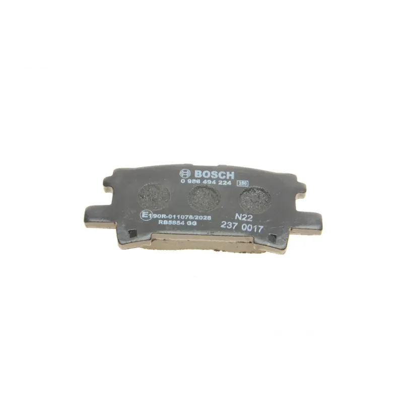 Колодки гальмівні задні BOSCH 0 986 494 224 для Lexus RX 2003-2008, Toyota Highlander 2000-2007