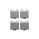 Колодки гальмівні задні BOSCH 0 986 494 231 для Lexus GS II/IS I 1997-2005, Toyota Crown VI 1999-2003