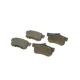 Колодки гальмівні задні BOSCH 0 986 494 233 для Honda CR-V II/III 2002-2012, 88.8x47.6 мм
