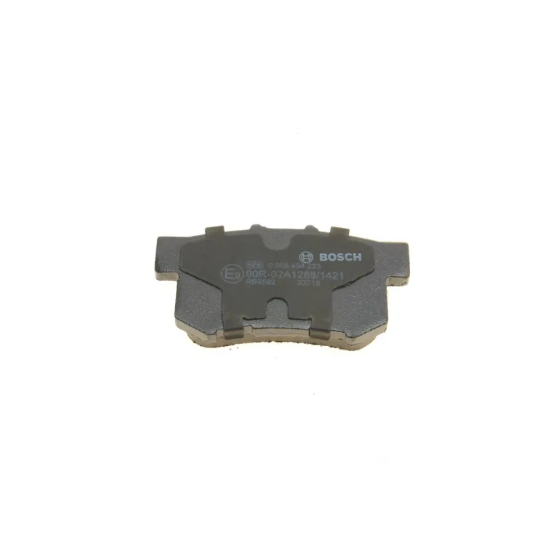 Колодки гальмівні задні BOSCH 0 986 494 233 для Honda CR-V II/III 2002-2012, 88.8x47.6 мм