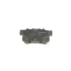 Колодки гальмівні задні BOSCH 0 986 494 233 для Honda CR-V II/III 2002-2012, 88.8x47.6 мм