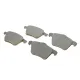 Колодки гальмівні передні BOSCH 0 986 494 245 для Ford Galaxy, Volvo S60, S80, 74.2x155.3 мм