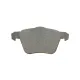 Колодки гальмівні передні BOSCH 0 986 494 245 для Ford Galaxy, Volvo S60, S80, 74.2x155.3 мм